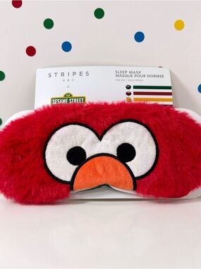 HBC Stripes X Sesame Street Elmo Plush Sleep Mask